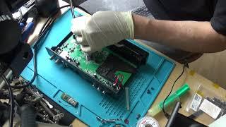 satellite receiver no digital display repair