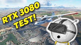 Microsoft Flight Simulator VR! RTX 3080 + Ryzen 5600X Performance Test (Valve Index Gameplay)