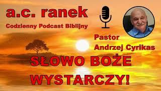 1977. Słowo Boże wystarczy! – Pastor Andrzej Cyrikas #chwe #andrzejcyrikas