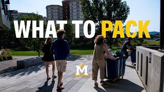 What To Pack For College | Montana State University
