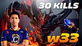 W33 SF 30 KILLS - Dota 2 Pro MMR Gameplay