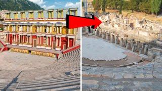 What would Ancient Ephesus have looked like? (city that once housed an ancient wonder of the world)