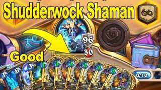 126HP Shudderwock Shaman Deck Feels So Strong At Wild Showdown in the Badlands | Hearthstone