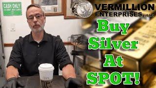 Silver Stackers Must Watch! Buy Silver at SPOT!!! Florida Coin Shop Premiums #Trending