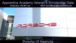 Apprentice Academy Veteran's Scholarship Gala Nov 15th!