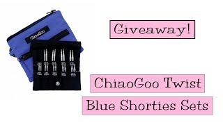 Giveaway!  ChiaoGoo Shortie Needle Sets