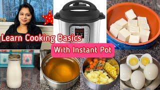 Indian Recipes with Instant Pot|How to Use Instant Pot for Indian Cooking|Learn Instant Pot Basics