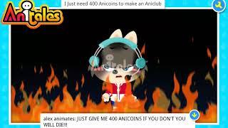 Anitales: "I Just need 400 Anicoins to make an Aniclub" - alex animates