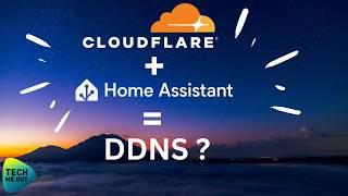 Home Assistant and Cloudflare Dynamic DNS (DDNS)