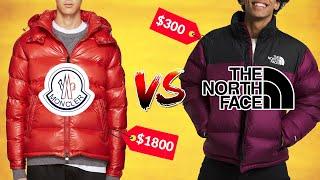 Are Moncler Down Jackets A Rip Off? | North Face 1996 Retro Nuptse VS Maya