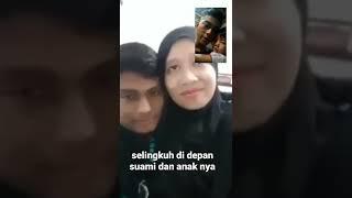 Tega.. Seorang TKW Selingkuh didepan Suami dan Anaknya, Jian Nelongso Tenan..