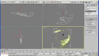 3dsmax.  Урок 322. Переворот нормалей