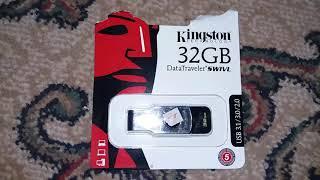 Kingston usb 32GB 3.1 unboxing 5 years warranty 2019