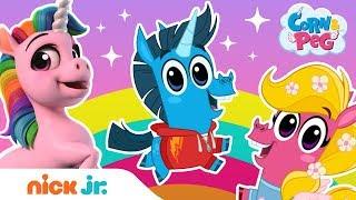 Count the Unicorns Game  Ft. Corn & Peg, Shimmer & Shine & More | Nick Jr. Games | Nick Jr.