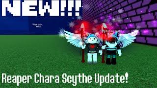 (UPDATED) Reaper Chara Scythe! | Undertale 3D Boss Battles | Roblox