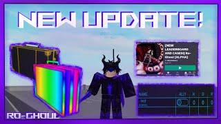 NEW UPDATE! | Roblox Ro-Ghoul | Обновление Скины [NEW LEADERBOARD AND CASES!] | Роблокс Ро-Гуль