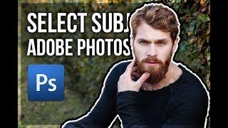 How To Select Subject In Adobe Photoshop CC 2018 With One Click