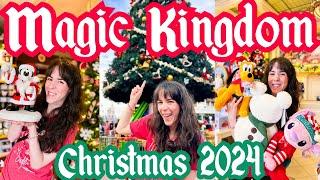 Disney's MAGIC KINGDOM Christmas 2024 Merch Update, Christmas Tree & Decor! | Walt Disney World