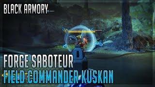 Field Commander Kuskan, Forge Saboteur - EDZ Patrol (Destiny 2 Black Armory)