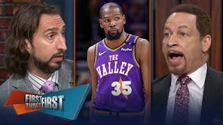 Nick’s KD mock trades: Rockets, Spurs, Heat & the case for a T-Wolves deal | FIRST THINGS FIRST