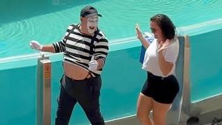 Can't Miss Best Moments with Tom the Mime (HILARIOUS!)