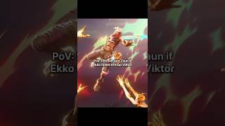 Piltover if Ekko failed to stop Viktor || j^p^n - Amend || #ani_gojo #anime #shorts #arcane #ekko