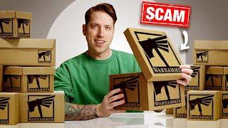 I ordered 12 Warhammer scams from Games Workshop