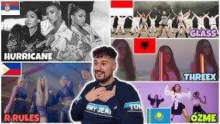 REACTION TO GIRLGROUPS: ÓZME-Tek Ózime / Hurricane-Legalan / THREEX-Dua / Glass-Out / R RULES-DNY