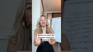 GCSE Poetry revision ️
