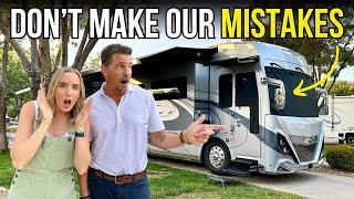 Costly MISTAKES to AVOID when setting up your RV | RV Setup for newbies