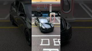 Miniature new Tesla Model Y diecast model car #cars #diecast #modelcars