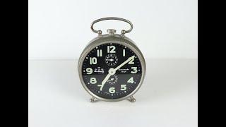 Rare Vintage Wehrle Commander Niteglo Alarm Clock | Classic German Timepiece