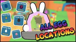 ALL EGG LOCATIONS!!! - roblox ore magnet simulator