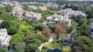 Aerial View of Al Barari Villas & Apartments - Dubai