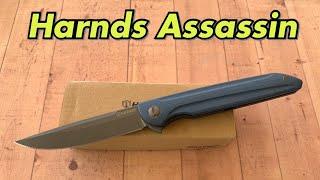 Harnds Assassin /includes disassembly/ sleek lightweight budget flipper  !!