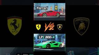 Ferrari vs Lamborghini #shorts #rocketleague #rl #ferrari #lamborghini #jrlovl