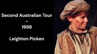 Leighton Picken as Gavroche - Second Australian Tour - 1998