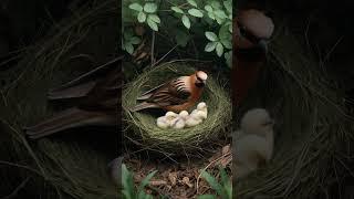 Redwing Nest: A Breathing Ring Beneath the Shrubs #redwing #birds #nature #birdnest #wildlife #ai