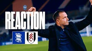 REACTION | Chris Davies | Birmingham City 7-1 Fulham Under-21s