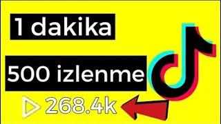 TİKTOK İZLENME VE BEGENİ HİLESİ ŞİFRESİZ GÜNDE +50.000 BİN !!