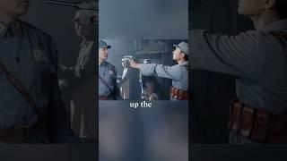 The new recruit actually dared to point a gun at his superior's head