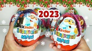 Киндер Сюрприз Maxi НОВОГОДНИЙ 2023 Kinder Maxi Weihnachten 2022 Winter YETI, Girls in winter sport