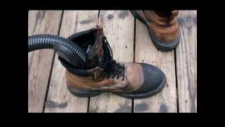 How To Dry Wet Boots Fast Tutorial