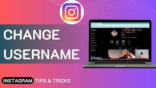 How To Change Username On Instagram PC/Laptop Or Desktop (IN 2 MINUTE)