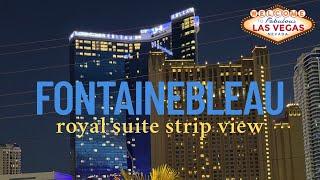 Fontainebleau Las Vegas Royal Suite Room Tour