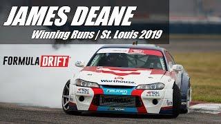 JAMES DEANE Winning Runs for Top 32 and Finals | Formula Drift 2019 (St. Louis)