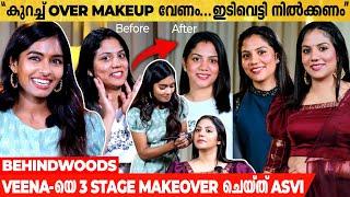 Asvi എത്തി Veena-യെ Makeup ഇട്ട് സുന്ദരിയാക്കാൻ️| Asvi Vlogs | Exclusive Interview