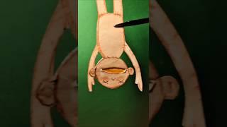 COTTON TURNS TO SAWDUST… CORALINE’S Doll Transformation #coraline #handmade #art #diy #craft