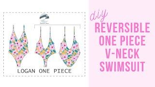 How to Sew a Reversible One Piece Swimsuit | Logan One Piece | Edgewater Avenue