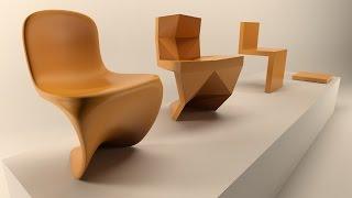 Modell a chair with OpenSubDiv Modifier in a parametric way (3ds max 2016)